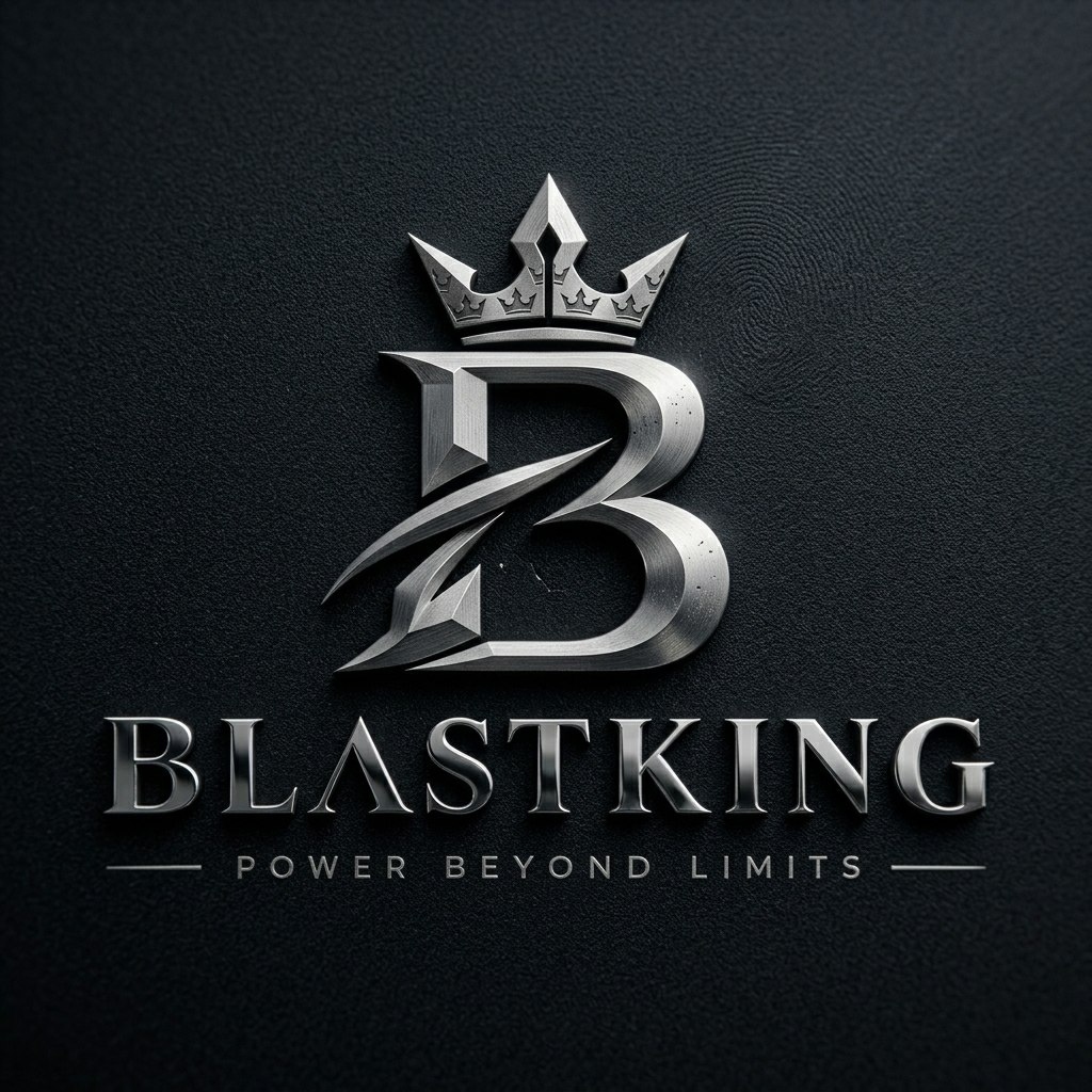 BlastKing 3D Logo